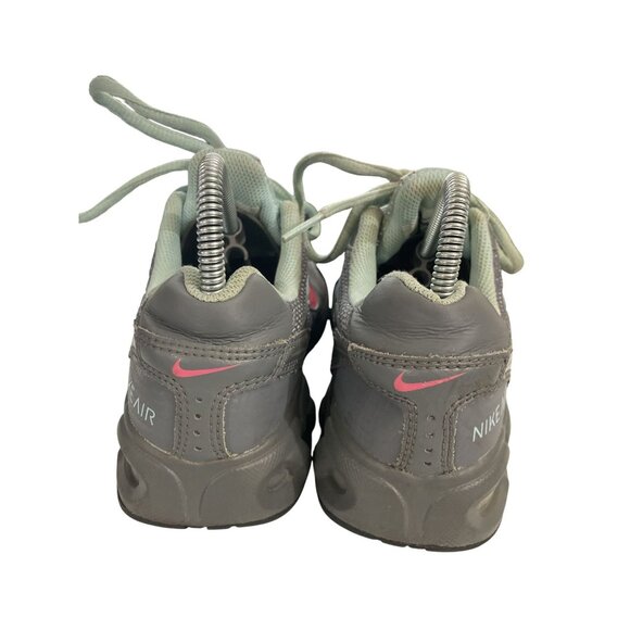 Nike Air 355140 Youth Size 4Y Gray Pink Accents Mesh Running  sneakers Shoes - Picture 4 of 8